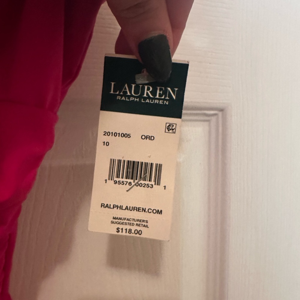 Ralph Lauren Beach Club Solid Twist Underwire One Piece Swimsuit 10 - Picture 4 of 7